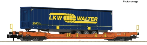 Fleischmann 6660039 - N - Taschenwagen T5 LKW Walter, Wascosa, Ep. VI